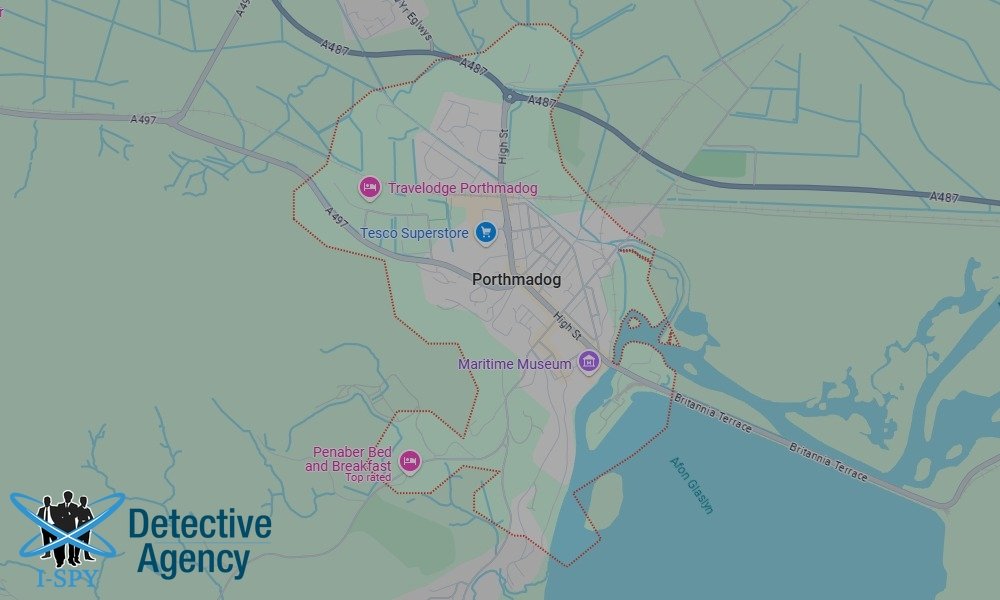 Our Detectives operate across the entire Porthmadog area