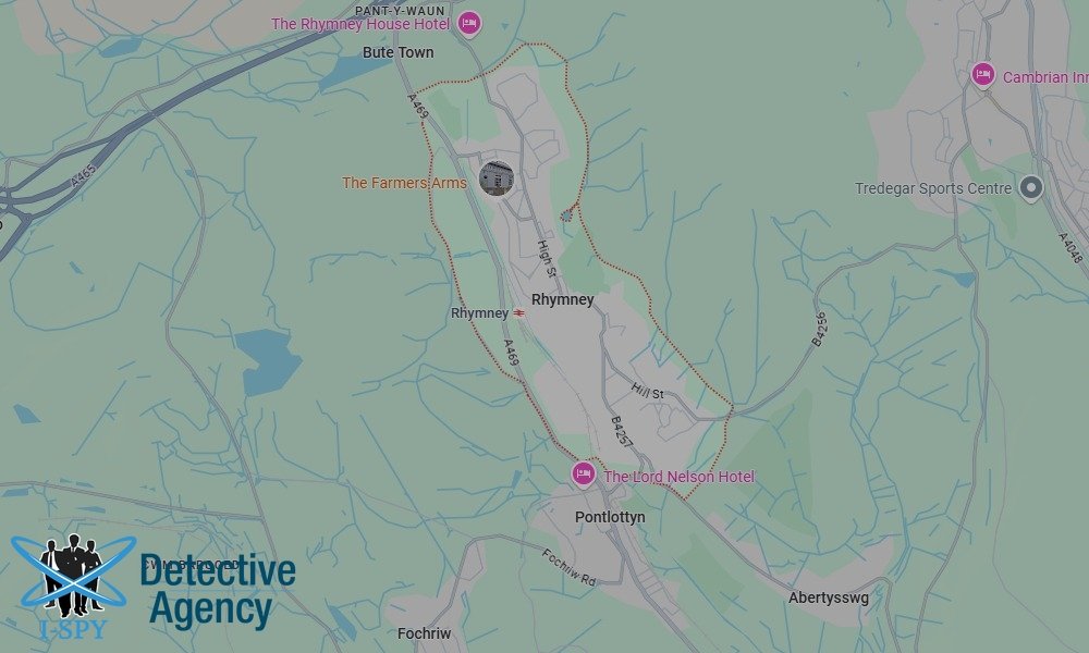 Our Detectives operate across the entire Rhymney area