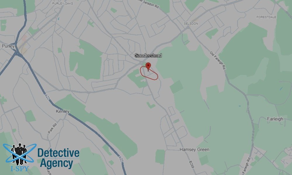 Our Detectives operate across the entire Sanderstead area