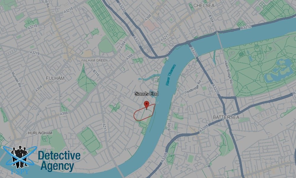 Our Detectives operate across the entire Sands End area