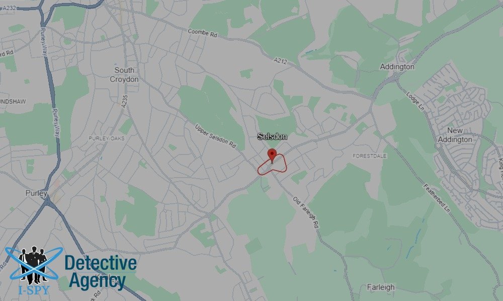 Our Detectives operate across the entire Selsdon area