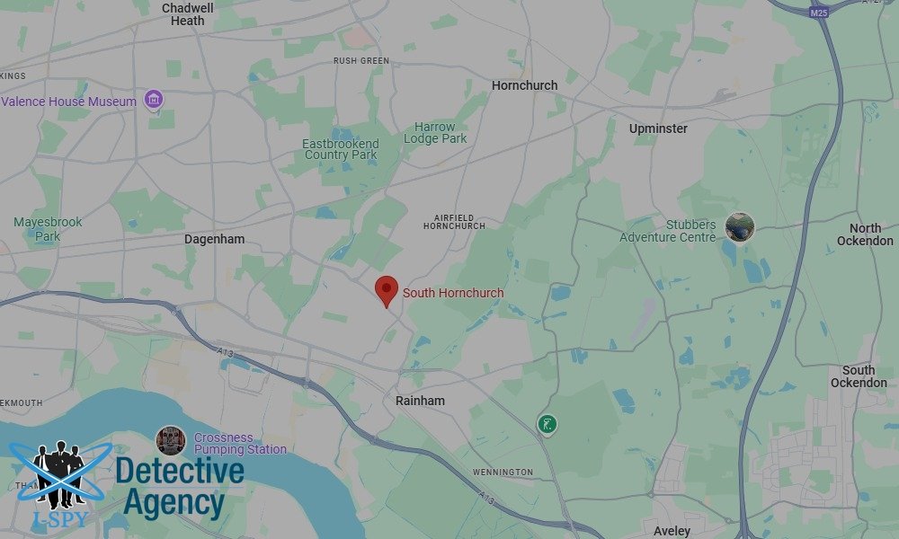 Our Detectives operate across the entire South Hornchurch area