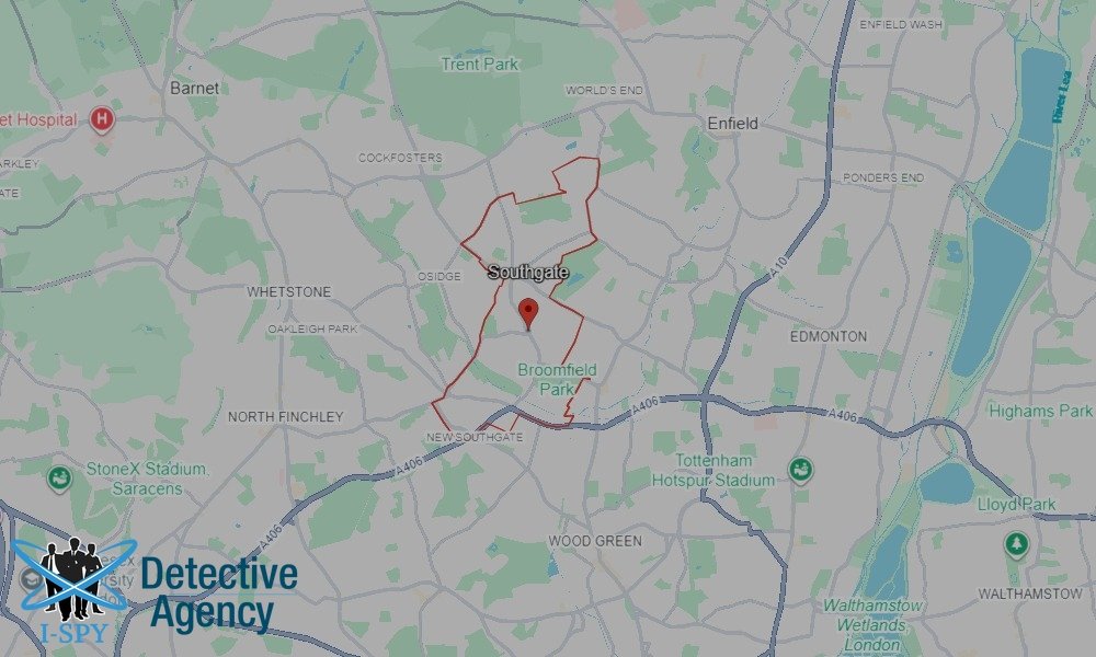 Our Detectives operate across the entire Southgate area