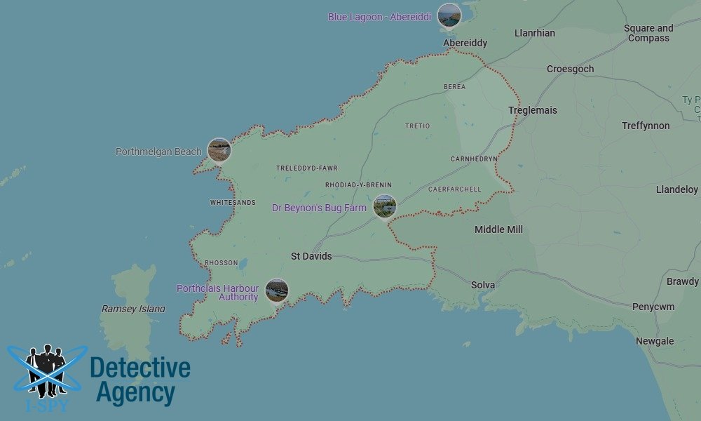 Our Detectives operate across the entire St Davids area