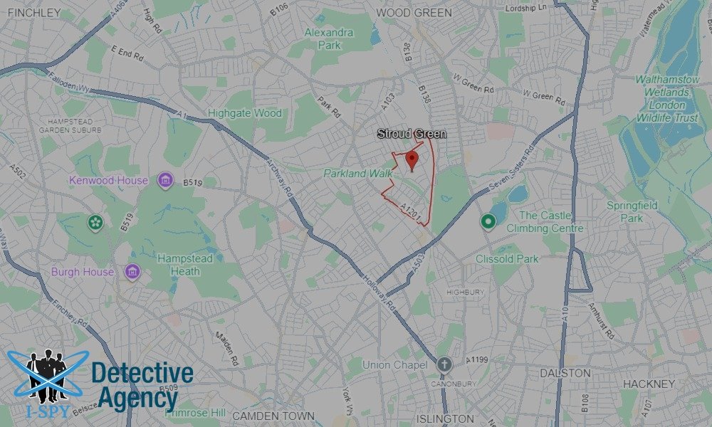 Our Detectives operate across the entire Stroud Green area
