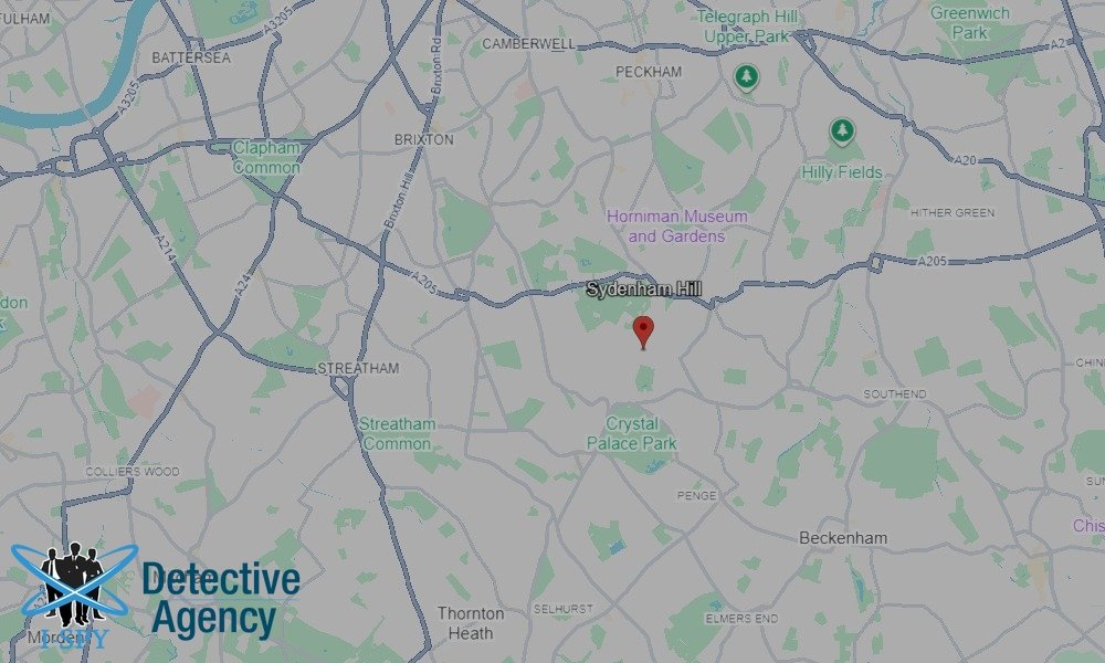 Our Detectives operate across the entire Sydenham Hill area
