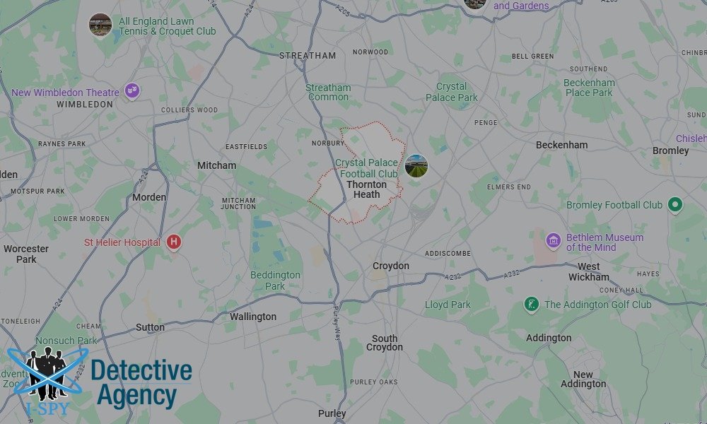 Our Detectives operate across the entire Thornton Heath area