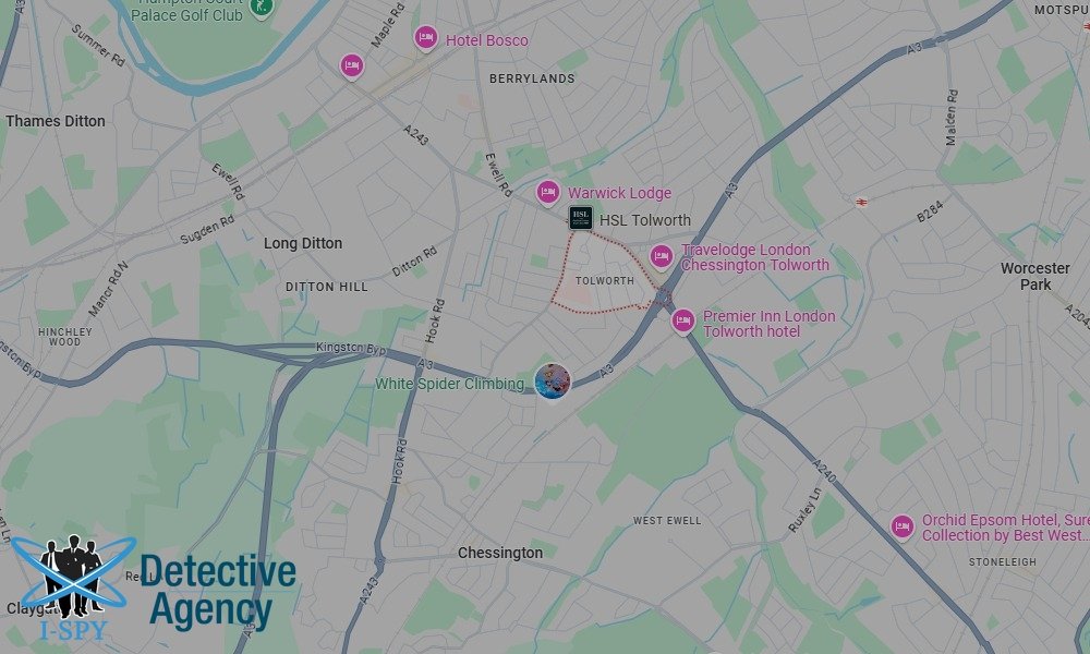 Our Detectives operate across the entire Tolworth area