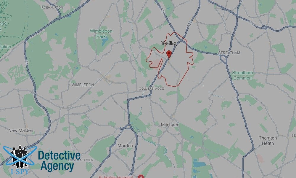 Our Detectives operate across the entire Tooting area