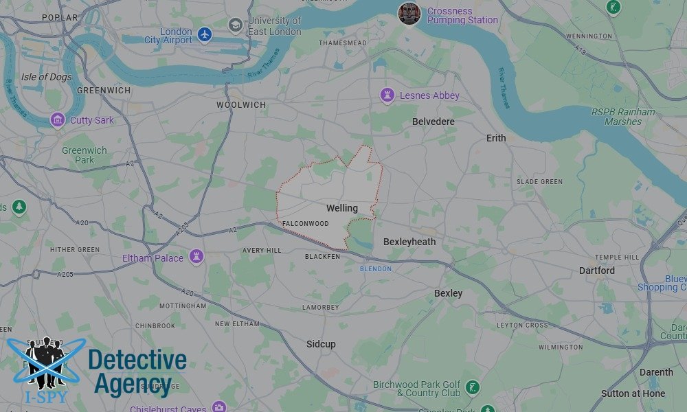 Our Detectives operate across the entire Welling area