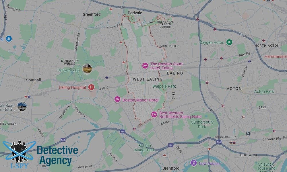 Our Detectives operate across the entire West Ealing area