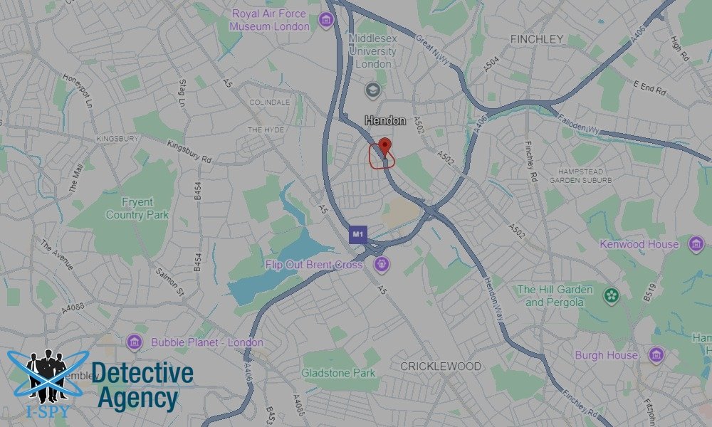 Our Detectives operate across the entire West Hendon area