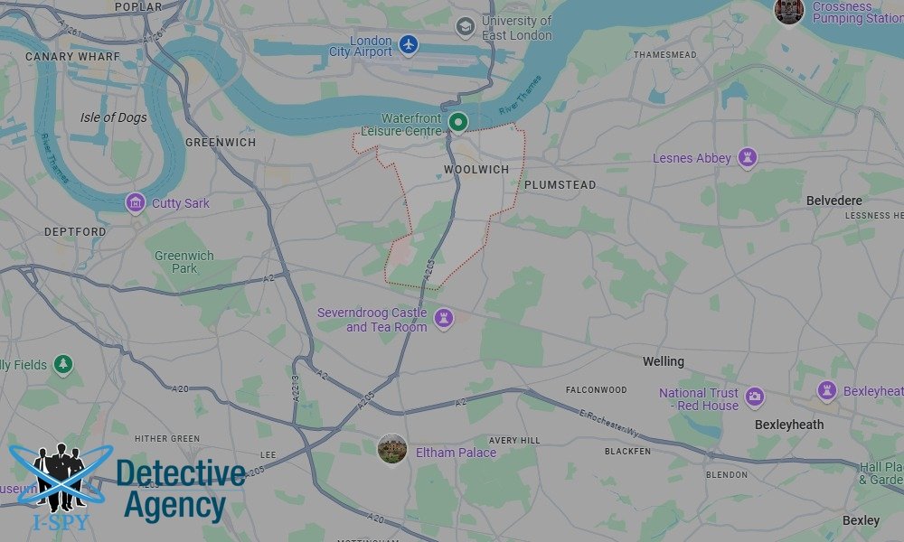 Our Detectives operate across the entire Woolwich area