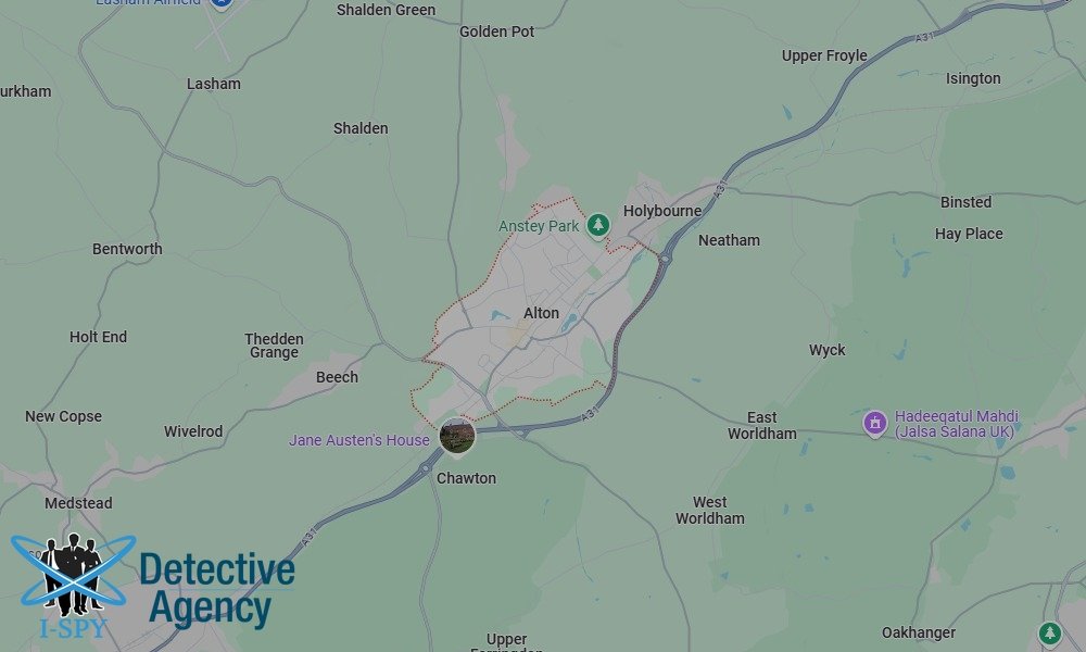 Locations our Tracing Agents serve in Alton