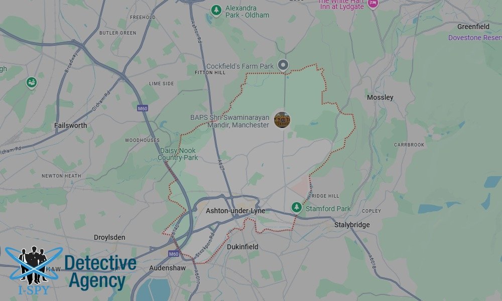 Locations our Tracing Agents serve in Ashton-under-Lyne