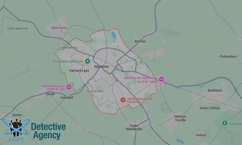 Locations our Tracing Agents serve in Aylesbury
