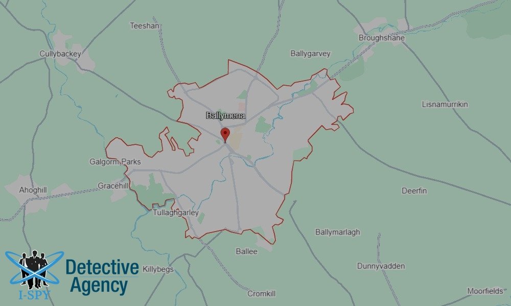 Locations our Tracing Agents serve in Ballymena
