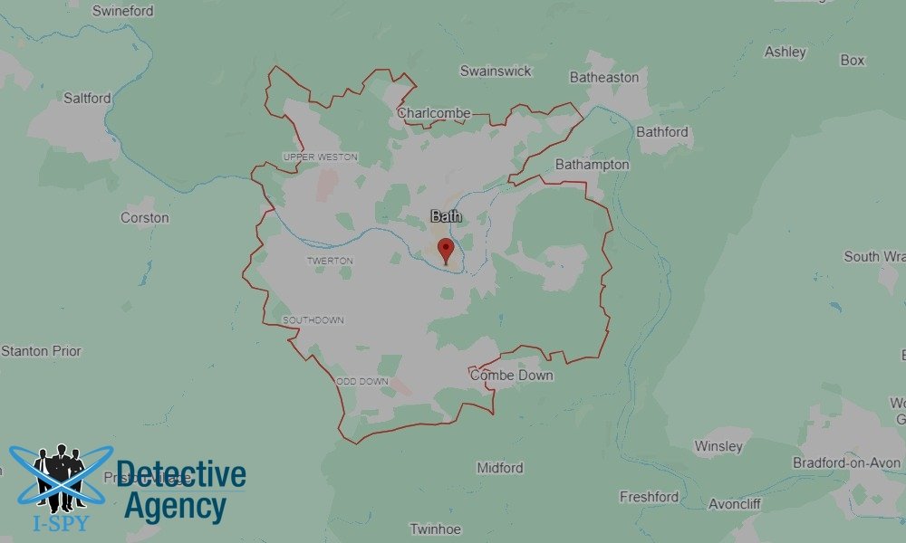 Locations our Tracing Agents serve in Bath