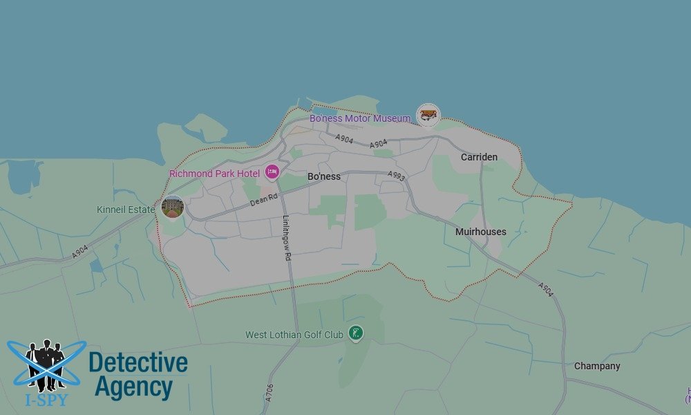 Locations our Tracing Agents serve in Borrowstounness