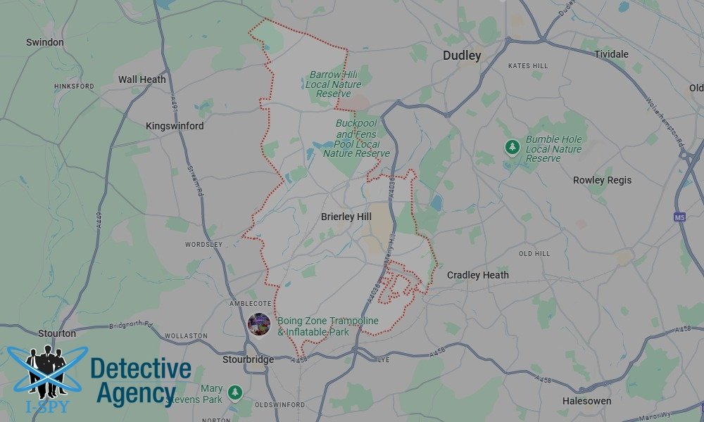 Locations our Tracing Agents serve in Brierley Hill