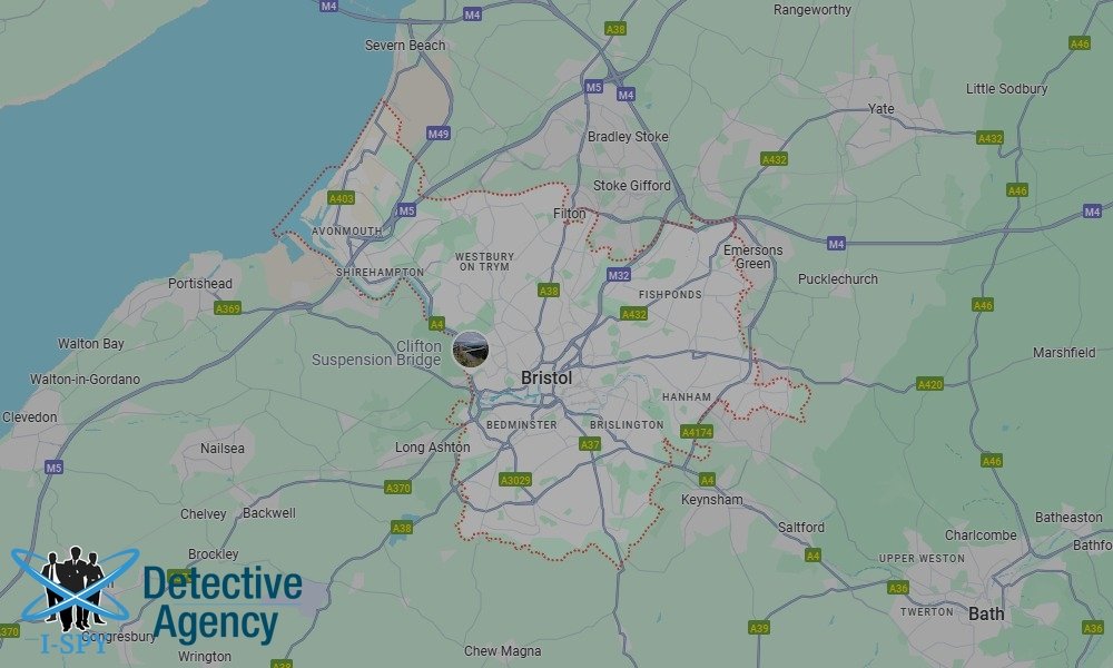 Locations our Tracing Agents serve in Bristol