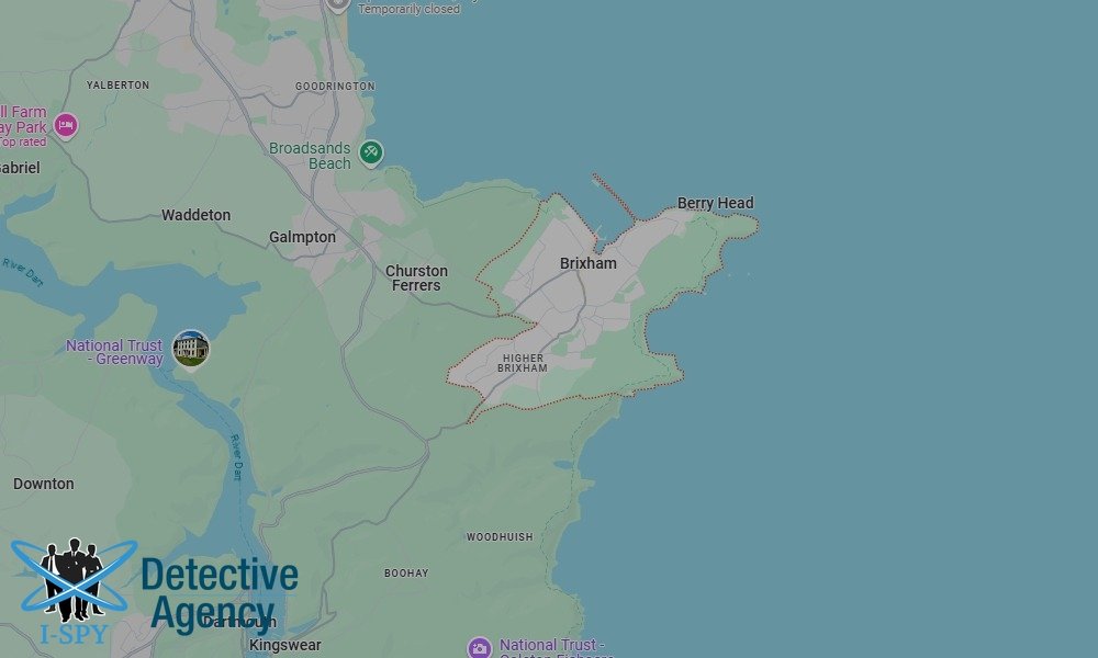 Locations our Tracing Agents serve in Brixham