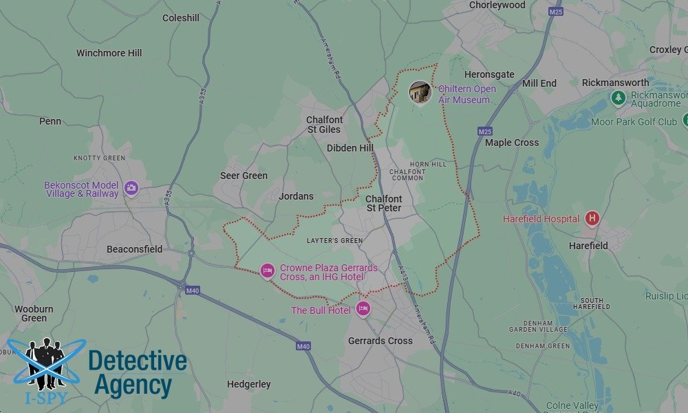Locations our Tracing Agents serve in Chalfont St Peter