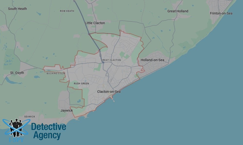 Locations our Tracing Agents serve in Clacton-on-Sea