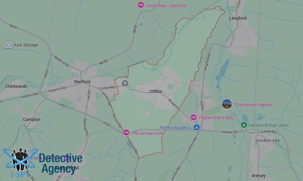 Locations our Tracing Agents serve in Clifton