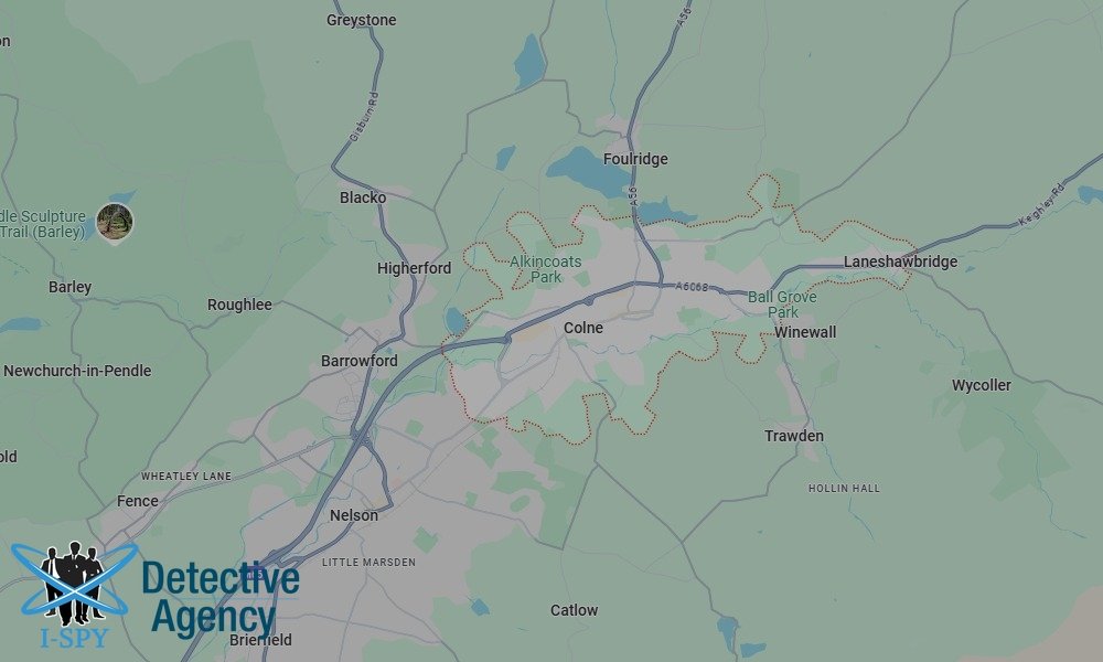 Locations our Tracing Agents serve in Colne
