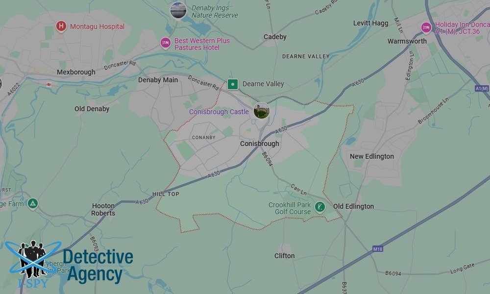 Locations our Tracing Agents serve in Conisborough