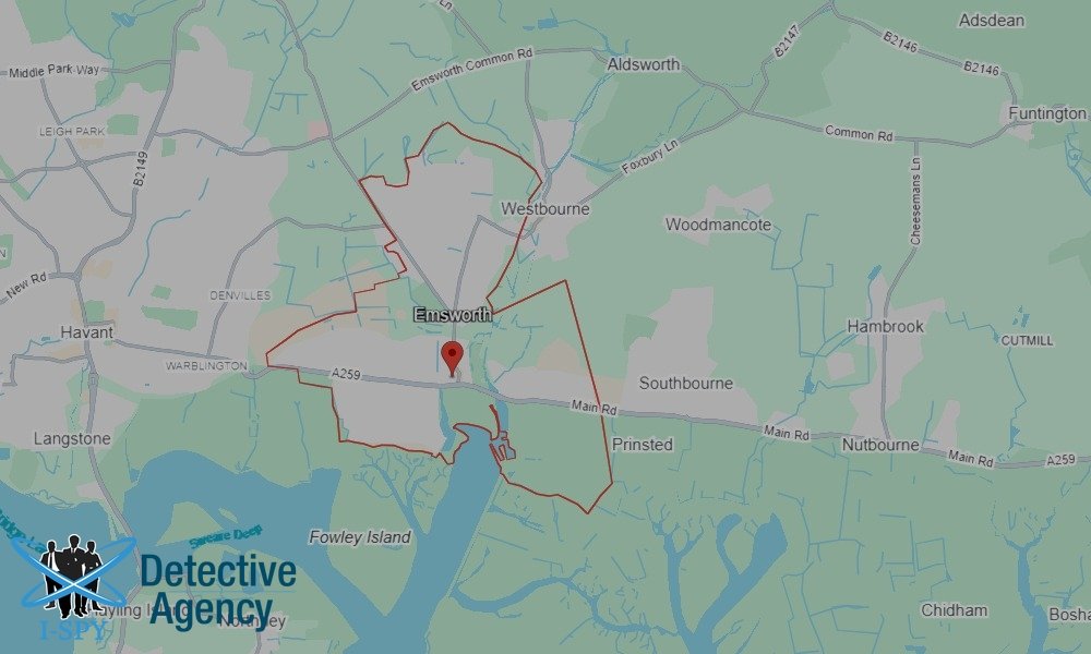 Locations our Tracing Agents serve in Emsworth