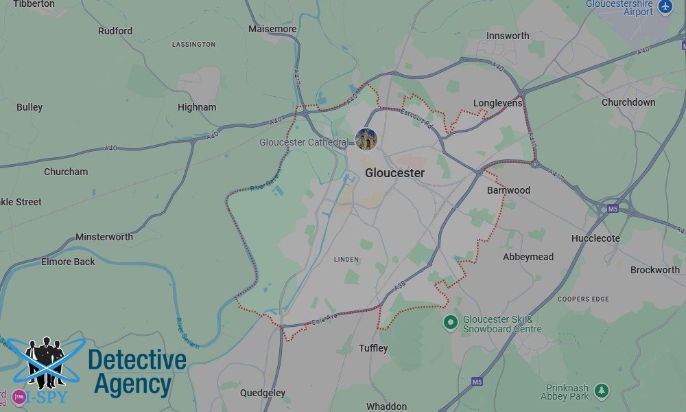 Locations our Tracing Agents serve in Gloucester