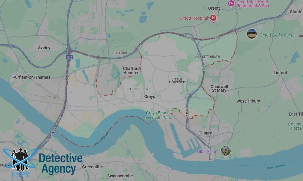 Locations our Tracing Agents serve in Grays