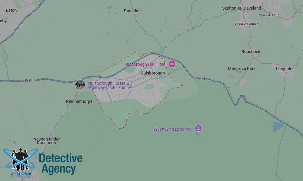 Locations our Tracing Agents serve in Guisborough