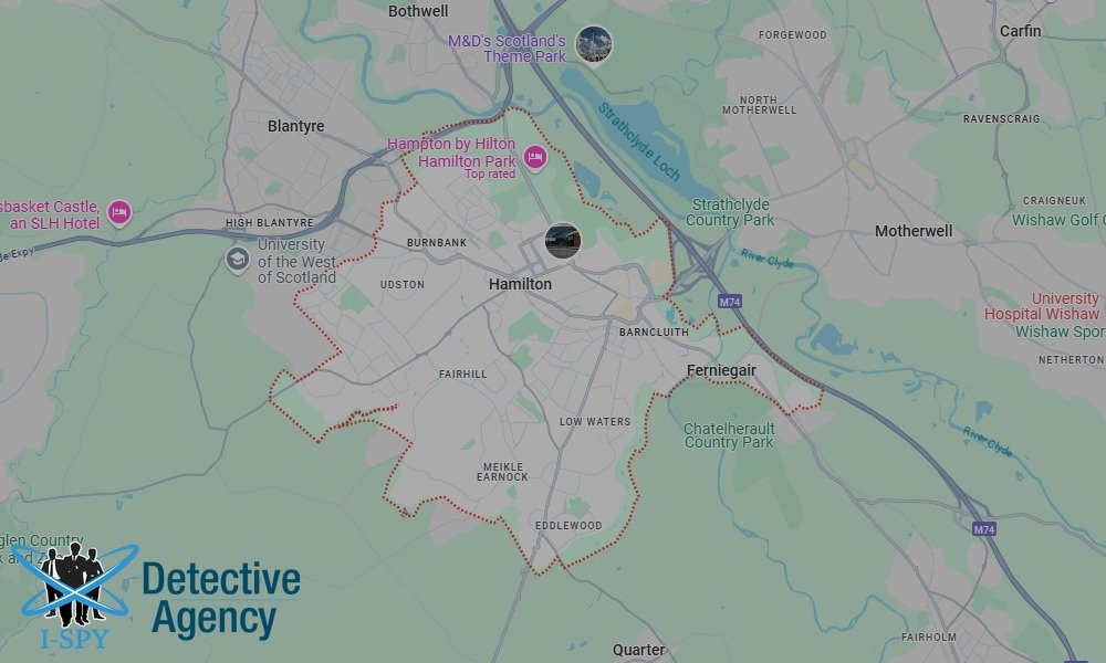 Locations our Tracing Agents serve in Hamilton