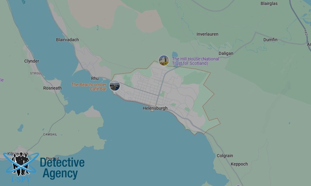 Locations our Tracing Agents serve in Helensburgh