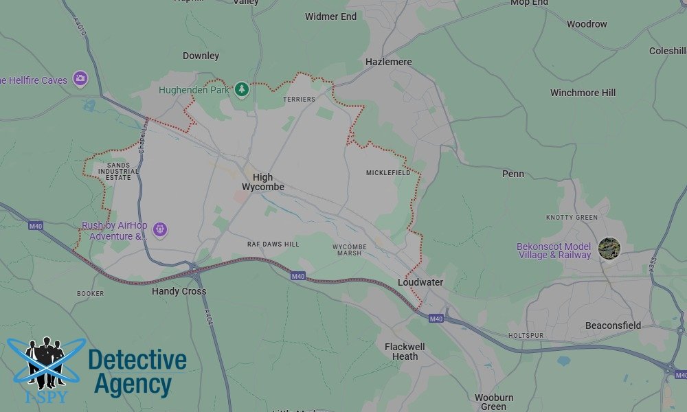 Locations our Tracing Agents serve in High Wycombe