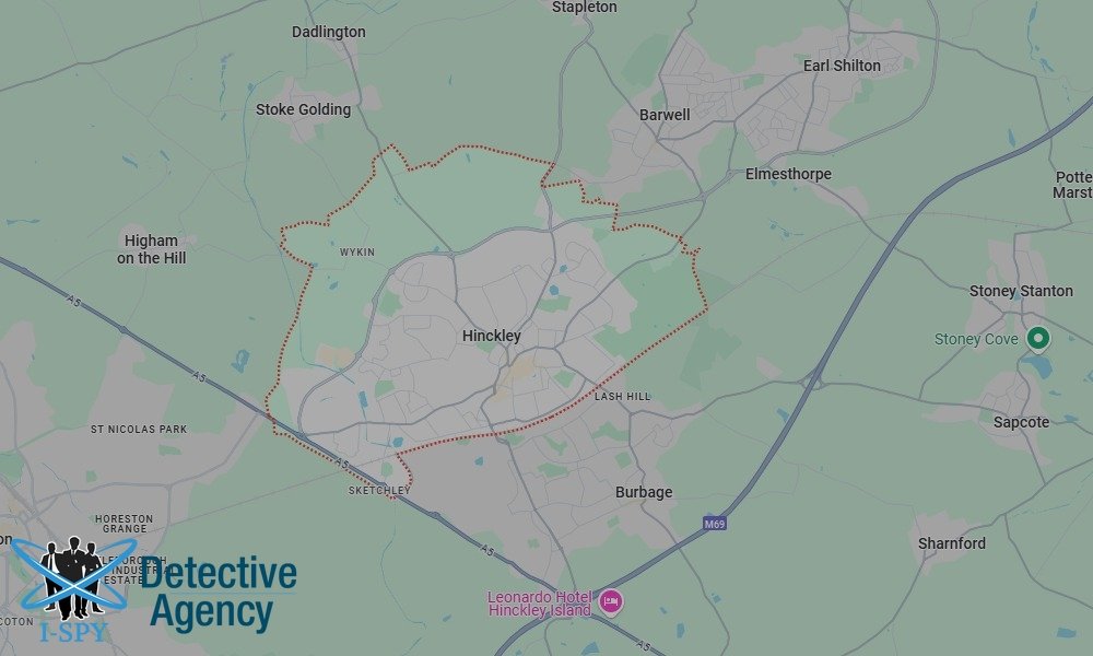 Locations our Tracing Agents serve in Hinckley