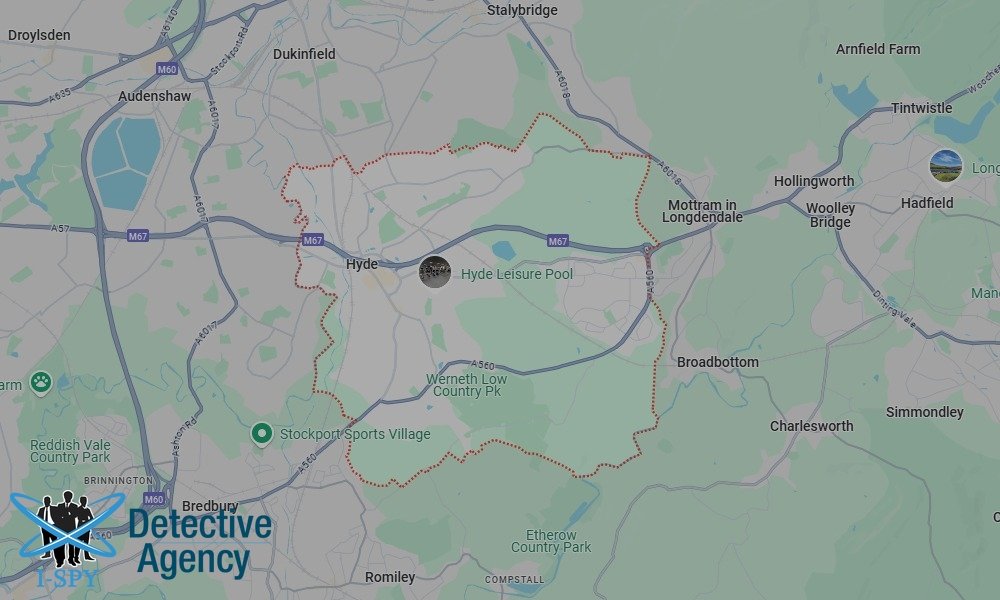 Locations our Tracing Agents serve in Hyde