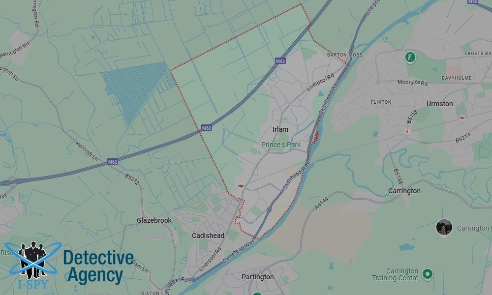 Locations our Tracing Agents serve in Irlam