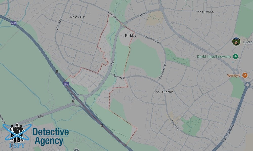 Locations our Tracing Agents serve in Kirkby