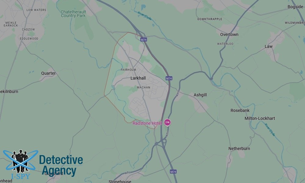 Locations our Tracing Agents serve in Larkhall