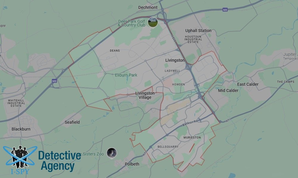 Locations our Tracing Agents serve in Livingston
