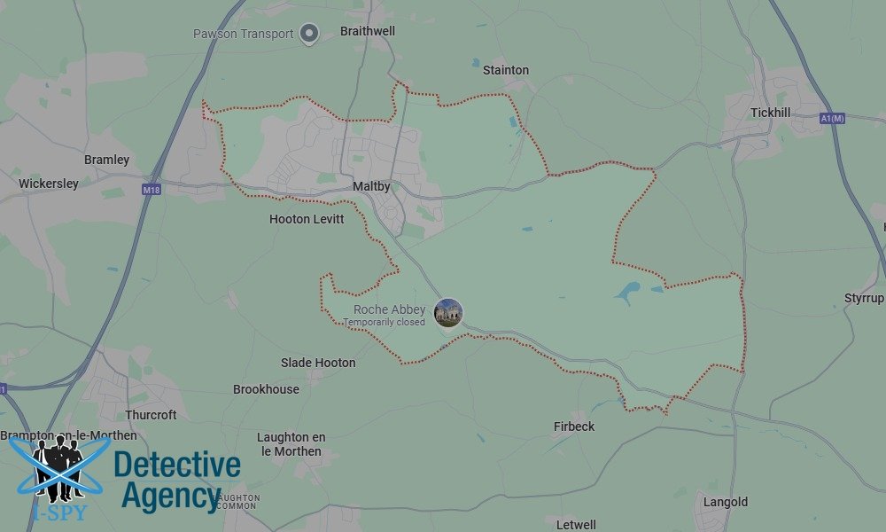 Locations our Tracing Agents serve in Maltby