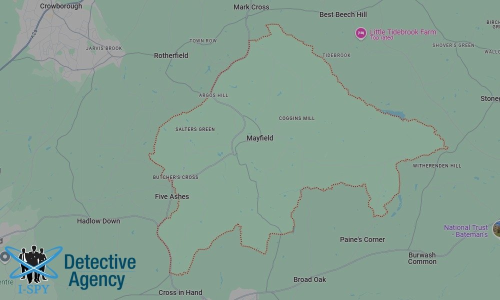 Locations our Tracing Agents serve in Mayfield