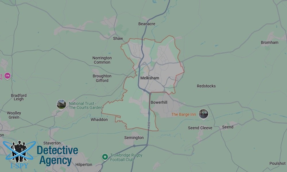 Locations our Tracing Agents serve in Melksham