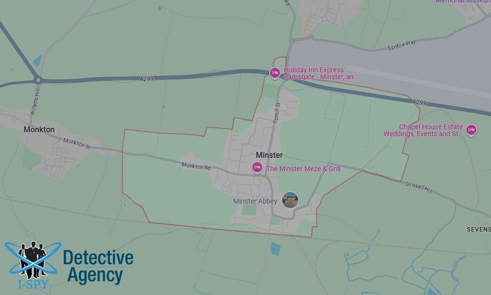 Locations our Tracing Agents serve in Minster