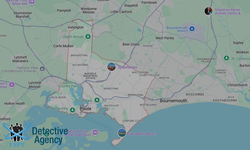 Locations our Tracing Agents serve in Poole