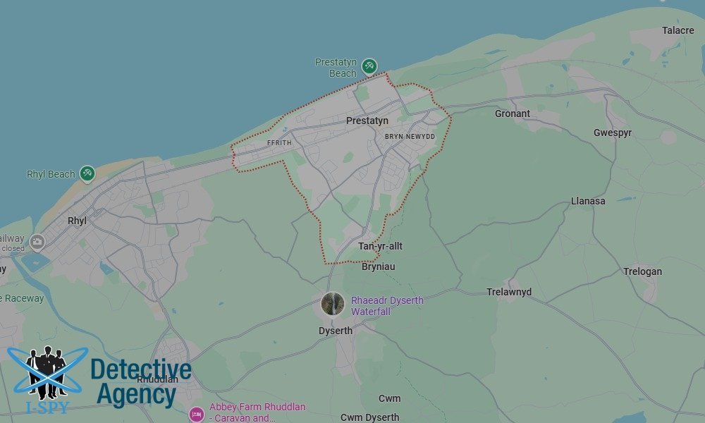 Locations our Tracing Agents serve in Prestatyn